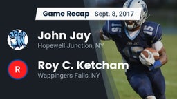 Recap: John Jay  vs. Roy C. Ketcham  2017
