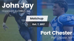 Matchup: John Jay  vs. Port Chester  2017