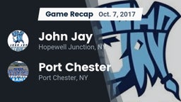 Recap: John Jay  vs. Port Chester  2017