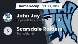 Recap: John Jay  vs. Scarsdale Raiders 2017