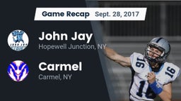 Recap: John Jay  vs. Carmel  2017