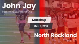 Matchup: John Jay  vs. North Rockland  2018