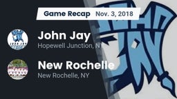 Recap: John Jay  vs. New Rochelle  2018