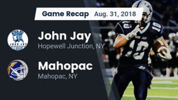 Recap: John Jay  vs. Mahopac  2018