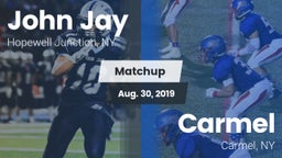 Matchup: John Jay  vs. Carmel  2019