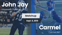 Matchup: John Jay  vs. Carmel  2019