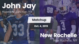 Matchup: John Jay  vs. New Rochelle  2019