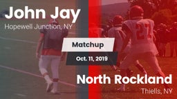 Matchup: John Jay  vs. North Rockland  2019