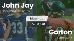 Matchup: John Jay  vs. Gorton  2019
