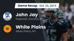 Recap: John Jay  vs. White Plains  2019