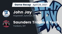 Recap: John Jay  vs. Saunders Trades & Tech  2021