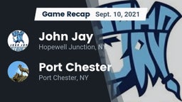 Recap: John Jay  vs. Port Chester  2021