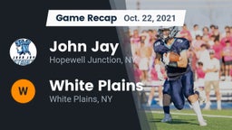 Recap: John Jay  vs. White Plains  2021