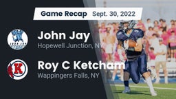 Recap: John Jay  vs. Roy C Ketcham 2022