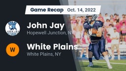 Recap: John Jay  vs. White Plains  2022
