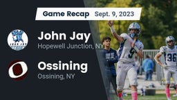 Recap: John Jay  vs. Ossining  2023