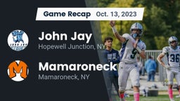 Recap: John Jay  vs. Mamaroneck  2023