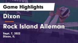 Dixon  vs Rock Island Alleman Game Highlights - Sept. 7, 2022