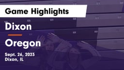 Dixon  vs Oregon  Game Highlights - Sept. 26, 2023