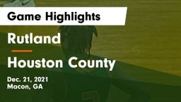 Rutland  vs Houston County  Game Highlights - Dec. 21, 2021