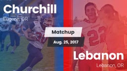Matchup: Churchill High vs. Lebanon  2017