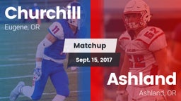Matchup: Churchill High vs. Ashland  2017