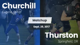 Matchup: Churchill High vs. Thurston  2017