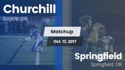 Matchup: Churchill High vs. Springfield  2017