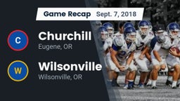Recap: Churchill  vs. Wilsonville  2018