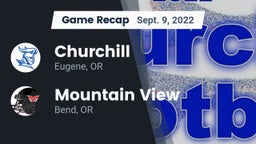 Recap: Churchill  vs. Mountain View  2022