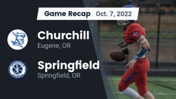 Recap: Churchill  vs. Springfield  2022