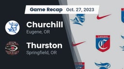 Recap: Churchill  vs. Thurston  2023