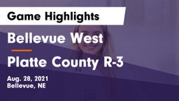 Bellevue West  vs Platte County R-3 Game Highlights - Aug. 28, 2021