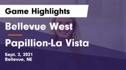 Bellevue West  vs Papillion-La Vista  Game Highlights - Sept. 2, 2021