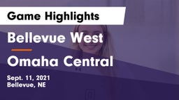 Bellevue West  vs Omaha Central  Game Highlights - Sept. 11, 2021
