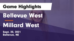 Bellevue West  vs Millard West  Game Highlights - Sept. 20, 2021
