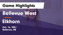Bellevue West  vs Elkhorn Game Highlights - Oct. 16, 2021