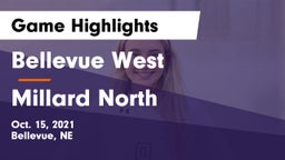 Bellevue West  vs Millard North   Game Highlights - Oct. 15, 2021