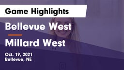 Bellevue West  vs Millard West  Game Highlights - Oct. 19, 2021