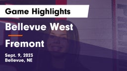 Bellevue West  vs Fremont  Game Highlights - Sept. 9, 2023