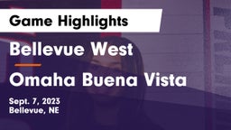 Bellevue West  vs Omaha Buena Vista  Game Highlights - Sept. 7, 2023