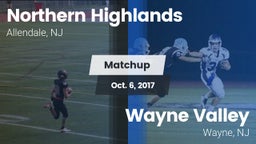 Matchup: Northern Highlands vs. Wayne Valley  2017