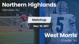 Matchup: Northern Highlands vs. West Morris  2017