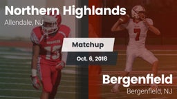 Matchup: Northern Highlands vs. Bergenfield  2018