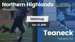 Matchup: Northern Highlands vs. Teaneck  2018