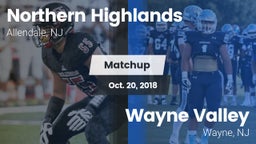 Matchup: Northern Highlands vs. Wayne Valley  2018