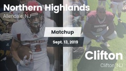 Matchup: Northern Highlands vs. Clifton  2019