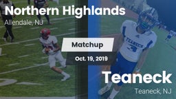 Matchup: Northern Highlands vs. Teaneck  2019