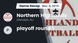 Recap: Northern Highlands  vs. playoff round 1 2019