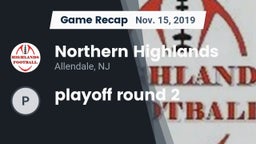 Recap: Northern Highlands  vs. playoff round 2 2019